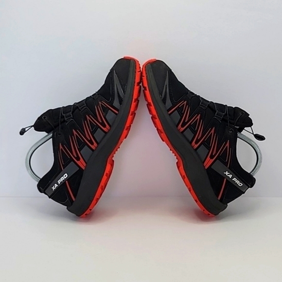Salomon | XA Pro CS black/red trail running sneakers | WMS 8.5/MENS 7 - Picture 9 of 10